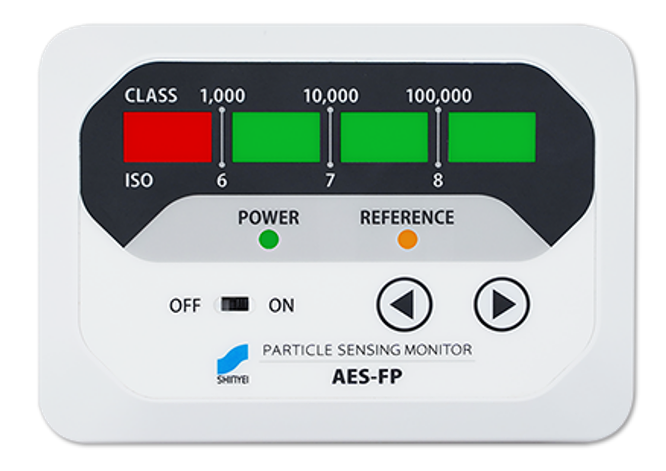 パーティクルセンシングモニター,AES-FP,微粒子計測,パーティクルカウンタ,クリーンルーム